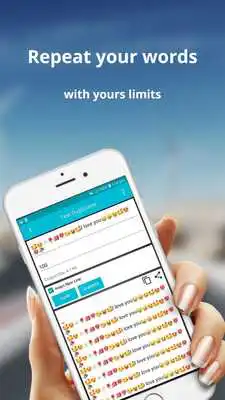 Play Text Repeater and Text Duplicator Play Text Repeater and Text Duplicator