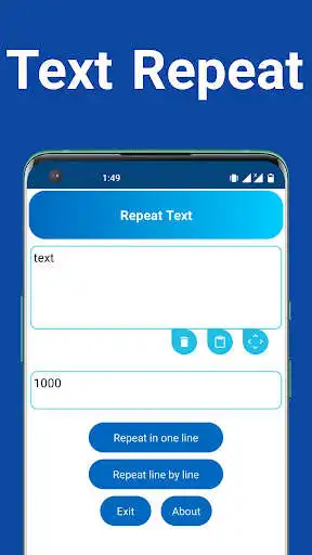 Play text repeater and word  and enjoy text repeater and word with UptoPlay