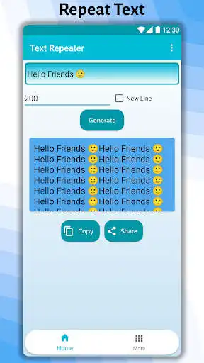 Play Text Repeater : Repeat Text  and enjoy Text Repeater : Repeat Text with UptoPlay