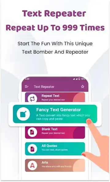 Play Text Repeater - Text Bomber as an online game Text Repeater - Text Bomber with UptoPlay
