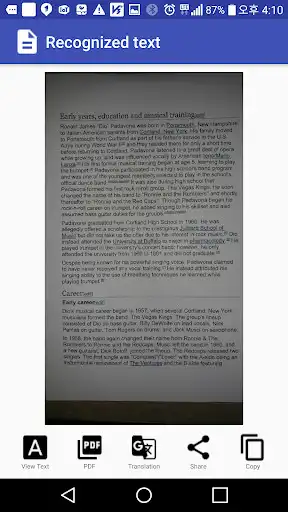 Play Text Scanner - Text Recognition - Text OCR as an online game Text Scanner - Text Recognition - Text OCR with UptoPlay