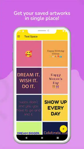 Play Text Space - Greetings, Quotes for Instagram  and enjoy Text Space - Greetings, Quotes for Instagram with UptoPlay