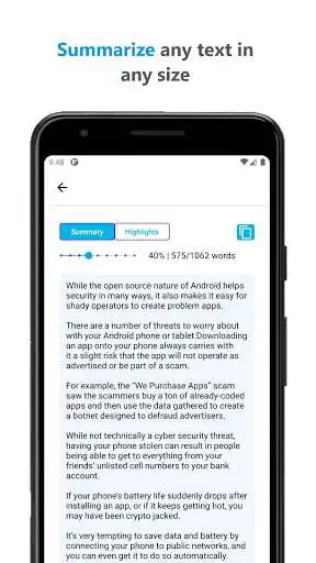 Play Text Summary and Analysis as an online game Text Summary and Analysis with UptoPlay