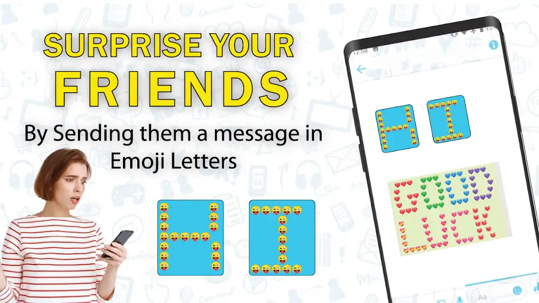 Play Text to Emoji, Text Decoration as an online game Text to Emoji, Text Decoration with UptoPlay