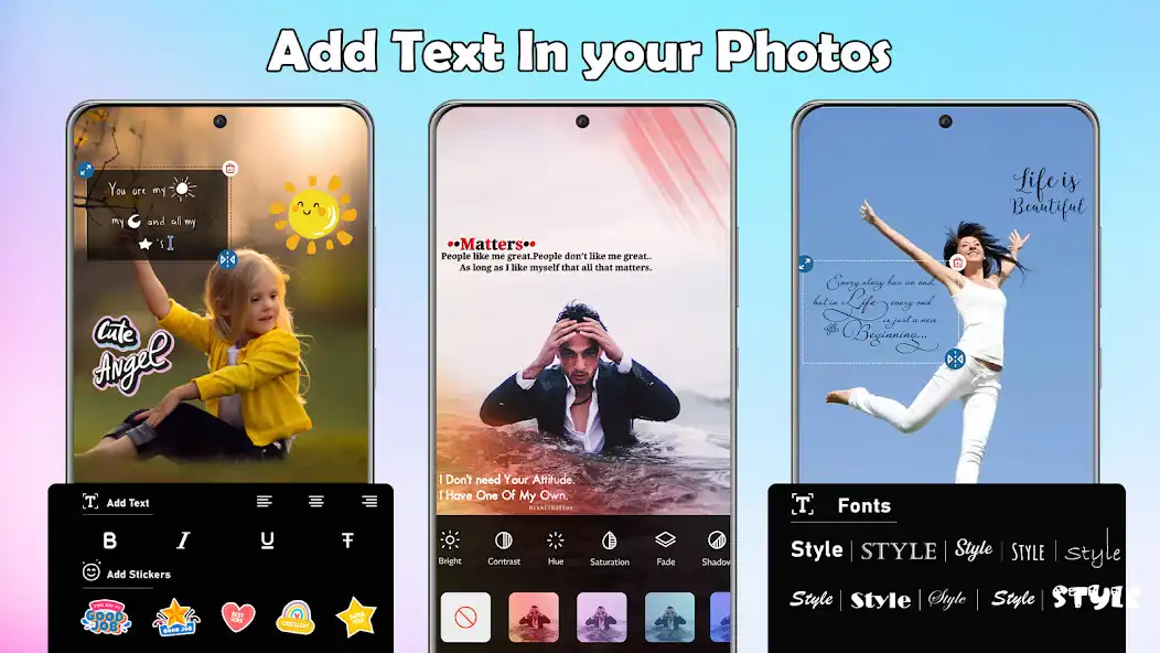 Play Text to Photo: Picture Editor  and enjoy Text to Photo: Picture Editor with UptoPlay