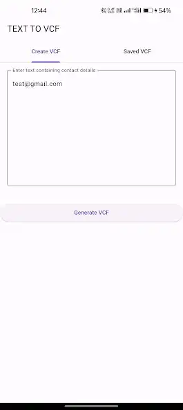 Play Text to VCF  and enjoy Text to VCF with UptoPlay