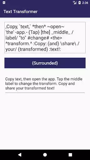 Play Text Transform  and enjoy Text Transform with UptoPlay