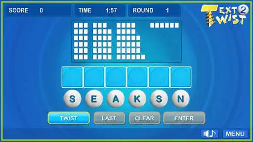 Play Text Twist 2-Puzzle Word Game as an online game Text Twist 2-Puzzle Word Game with UptoPlay