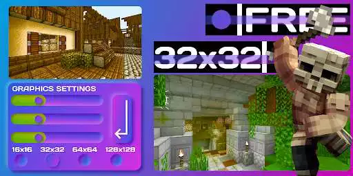 Play Texture Packs for Minecraft as an online game Texture Packs for Minecraft with UptoPlay