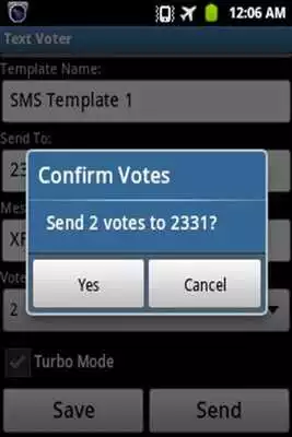Play Text Voter