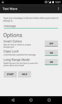 Play Text Wave