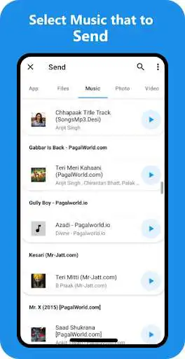 Play TEZ Share: file sharing app. as an online game TEZ Share: file sharing app. with UptoPlay