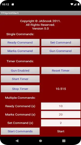 Play TFSprintStart as an online game TFSprintStart with UptoPlay