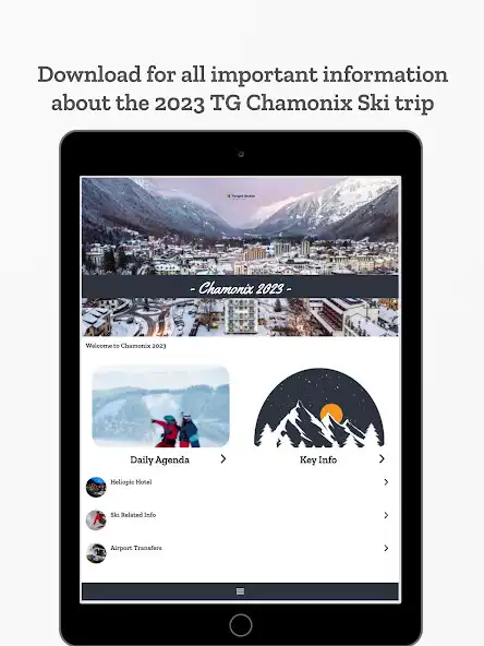 Play TG Chamonix Ski Trip 2023 as an online game TG Chamonix Ski Trip 2023 with UptoPlay