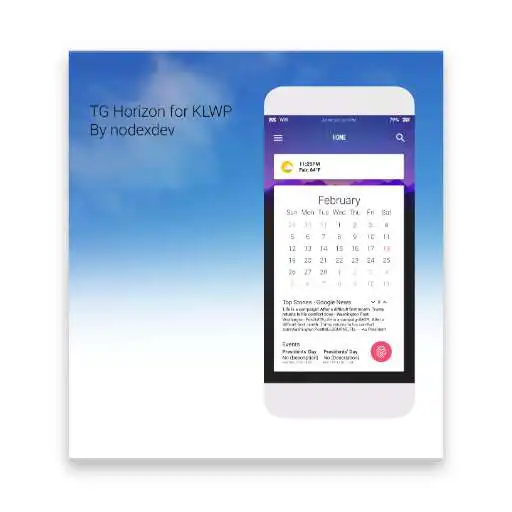 Play TG Horizon for KLWP APK