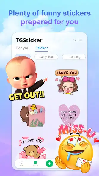 Play TgSticker-sticker for telegram  and enjoy TgSticker-sticker for telegram with UptoPlay
