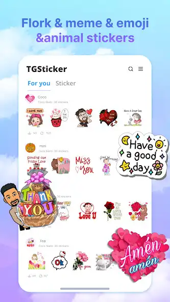Play TgSticker-sticker for telegram as an online game TgSticker-sticker for telegram with UptoPlay