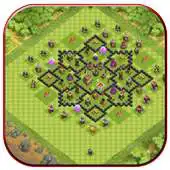 Free play online Th 8 Hybrid Base Layouts APK