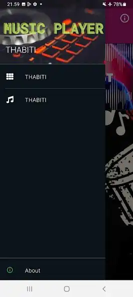 Play THABITI Music - Mp3 Player as an online game THABITI Music - Mp3 Player with UptoPlay