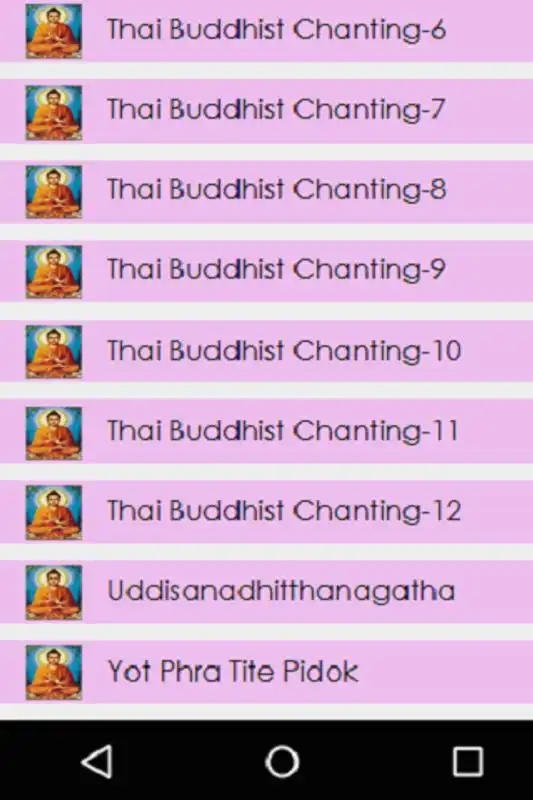 Play Thai Buddhist Chanting