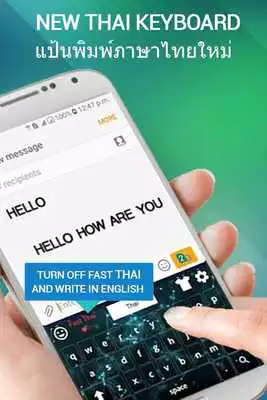 Play Thai English Keyboard- Thai keyboard typing