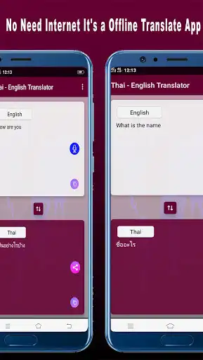 Play Thai-English Translator : Offline Translation  and enjoy Thai-English Translator : Offline Translation with UptoPlay