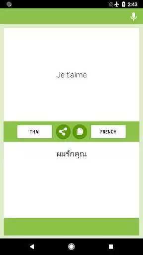 Play Thai French Translator