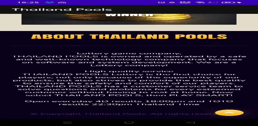 Play Thailand Pools  and enjoy Thailand Pools with UptoPlay