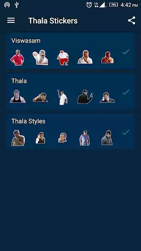 Play Thala Ajith Stickers as an online game Thala Ajith Stickers with UptoPlay