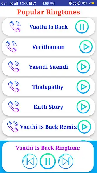 Play Thalapathi Vijay All Ringtones  and enjoy Thalapathi Vijay All Ringtones with UptoPlay