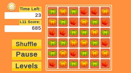 Play Thanksgiving Match 3 Game as an online game Thanksgiving Match 3 Game with UptoPlay