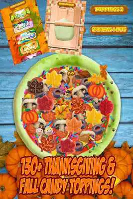 Play Thanksgiving Pizza Maker Baker - Cook  Make Candy