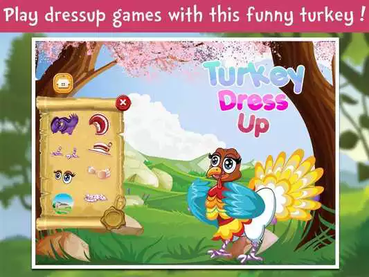 Play Thanksgiving Turkey Dressup