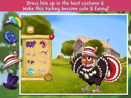 Play Thanksgiving Turkey Dressup