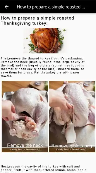 Play Thanksgiving turkey recipe as an online game Thanksgiving turkey recipe with UptoPlay