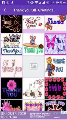 Play Thank you GIF Greetings