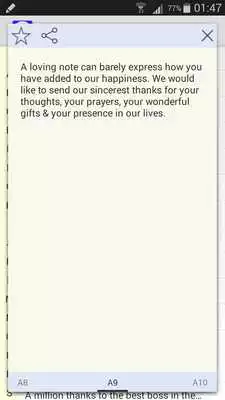 Play Thank You Messages + Notes