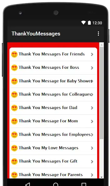 Play thank you messages as an online game thank you messages with UptoPlay