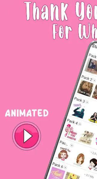 Play Thank You Stickers Wasticker  and enjoy Thank You Stickers Wasticker with UptoPlay