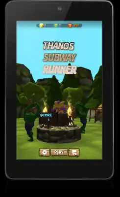 Play THANOS SUBWAY RUNNER