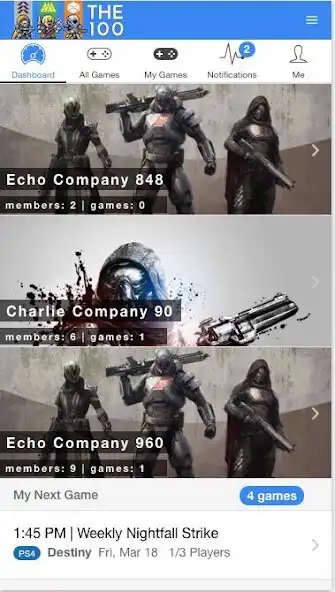 Play The100.io Destiny 2 Groups  and enjoy The100.io Destiny 2 Groups with UptoPlay