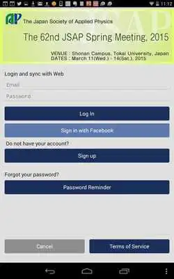 Play The 62nd JSAP Spring Meeting