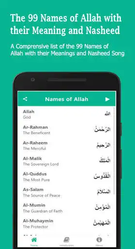 Play The 99 Names of Allah: Asmaul Husna with Meanings  and enjoy The 99 Names of Allah: Asmaul Husna with Meanings with UptoPlay