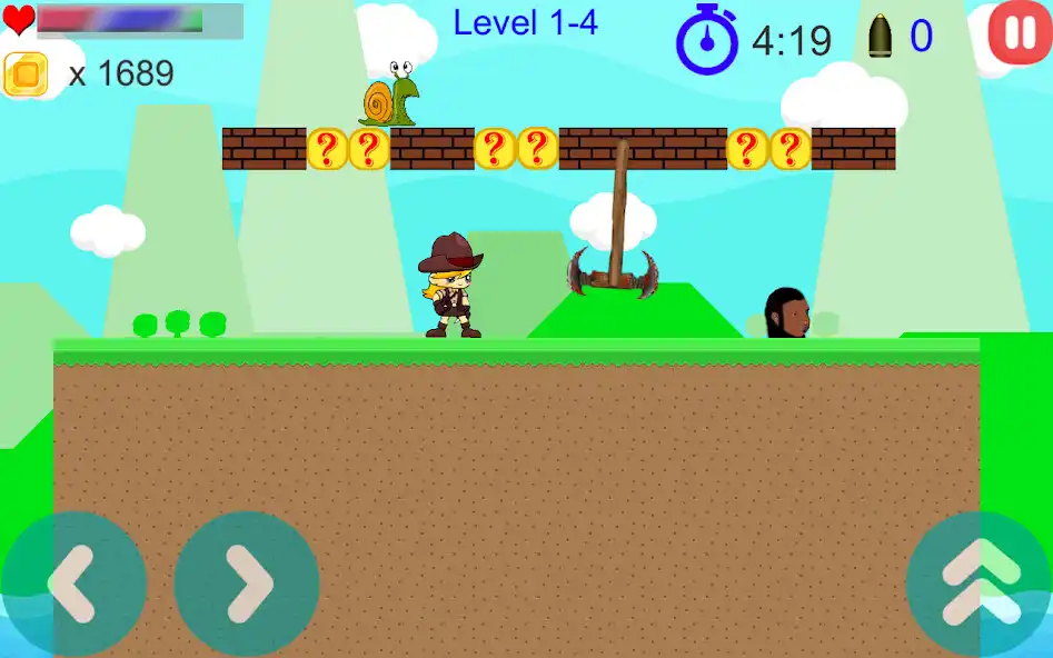 Play The Adventure Girl as an online game The Adventure Girl with UptoPlay