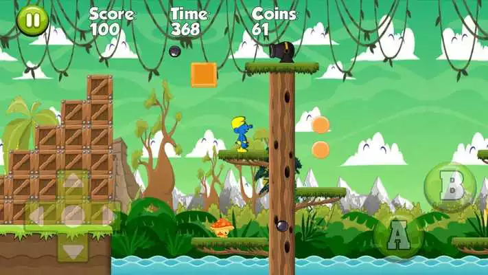Play The adventure of Smurf