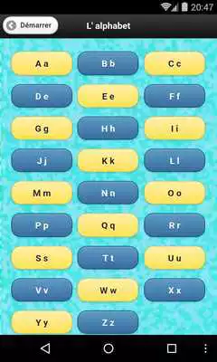 Play The Alphabet in French