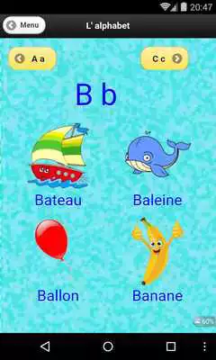 Play The Alphabet in French