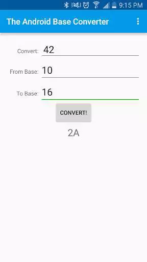 Play The Android Base Converter  and enjoy The Android Base Converter with UptoPlay