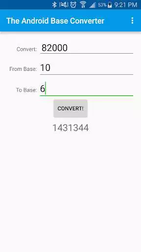 Play The Android Base Converter as an online game The Android Base Converter with UptoPlay