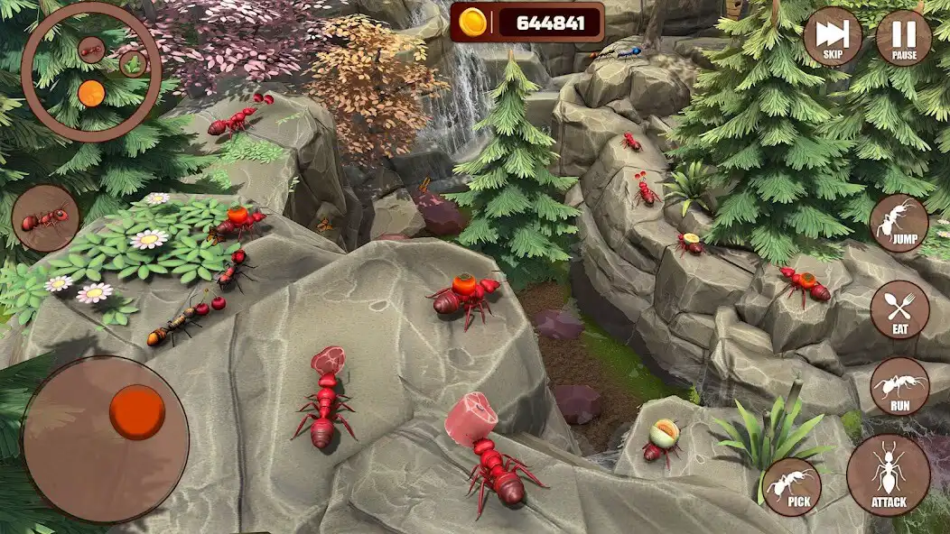 Play The Ant Colony Simulator as an online game The Ant Colony Simulator with UptoPlay